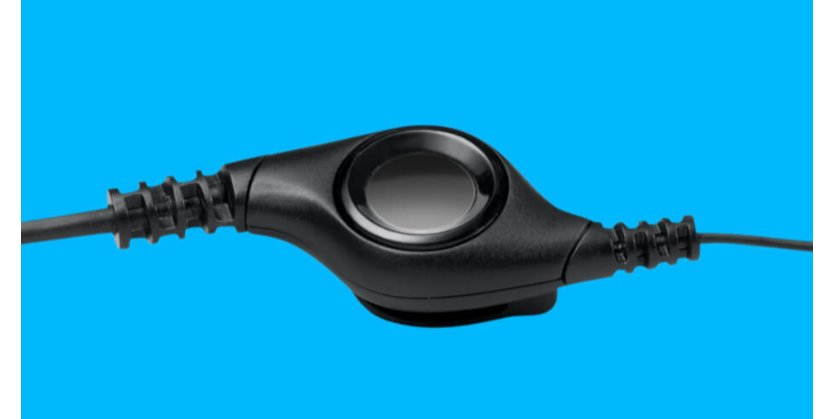 Headset Logitech H390 USB Stereo Preto